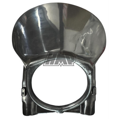 Frontal porta farol / carenagem MACAL EC 50 ENDURO / JUNIOR / TT / preto - HP